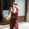 Heidi Klum quitte un hôtel dans le quartier de TriBeCa à New York le 23 juin 2017.