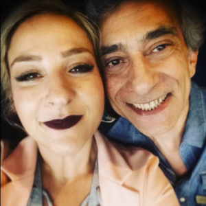 Marilou Berry et son papa Philippe en 2017.