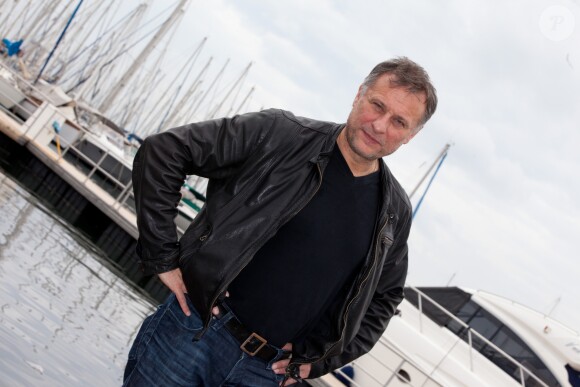Michael Nyqvist - Photocall de "Red Arrow" au MIPCOM 2014 au port de Cannes le 13 octobre 2014