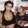 Kim Kardashian et sa fille North. Photo publiée le 17 juin 2017 sur le compte Instagram de Kim Kardashian.