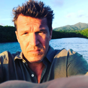 Benjamin Castaldi aux Philippines, le 1er mars 2017.
