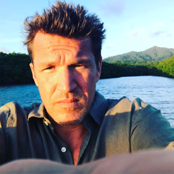 Benjamin Castaldi aux Philippines, le 1er mars 2017.