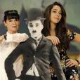 Geraldine Chaplin et sa fille Oona Chaplin lors de l'émission de télé autrichiennne 'Willkommen bei Carmen Nebel' <span class="stan