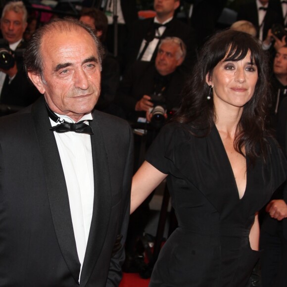 Richard Bohringer et sa fille Romane Bohringer lors du Festival de Cannes 2012