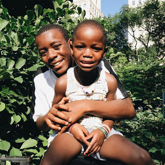Les enfants de Madonna le 19 juin 2017