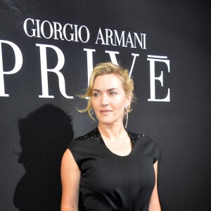 Kate Winslet - Défilé Giorgio Armani Privé, collection Haute Couture automne-hiver 2017/18 au Palais de Chaillot. Paris, le 4 juillet 2017. © CVS-Veeren/Bestimage