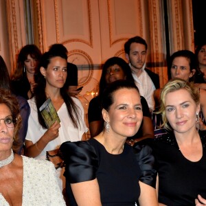 Naomi Watts, Sophia Loren, Roberta Armani, Kate Winslet et Priyanka Chopra - Défilé Giorgio Armani Privé, collection Haute Couture automne-hiver 2017/18 au Palais de Chaillot. Paris, le 4 juillet 2017. © CVS-Veeren/Bestimage