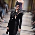 Défilé Giorgio Armani Privé, collection Haute Couture automne-hiver 2017/18 au Palais de Chaillot. Paris, le 4 juillet 2017.
