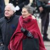 Simone Veil et son mari Antoine - Cérémonie du 11 novembre 2011 à Paris