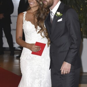 Mariage de Lionel Messi et de Antonella Roccuzzo au City Center à Rosario, le 30 juin 2017.