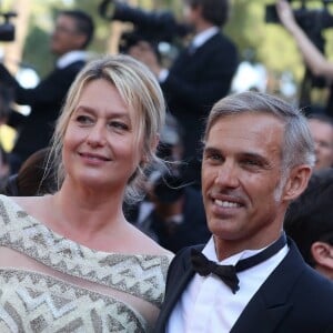 Paul Belmondo et sa femme Luana - Montée des marches de la cérémonie de clôture du 70ème Festival International du Film de Cannes. Le 28 mai 2017. © Borde-Jacovides-Moreau/Bestimage