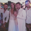 Christophe Maé (Martichon) et Nadège (Sarron) se sont mariés en Corse, civilement le 29 juin 2017 puis religieusement le 1er juillet. Le chanteur et musicien corse a partagé sur Instagram cette photo de la fête qui a suivi le mariage.