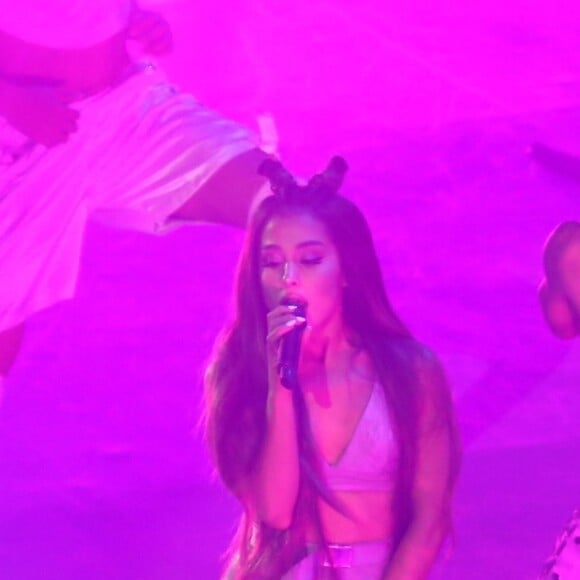 Ariana Grande en concert au Jeunesse Arena à Rio de Janeiro au Brésil, le 29 juin 2017