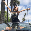 Nabilla passe un moment de rêve à Coachella (Californie). Avril 2017.