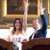 Mariage de Daphné Desjeux et Tristan Carné à Paris. Vendredi 7 juillet 2017.