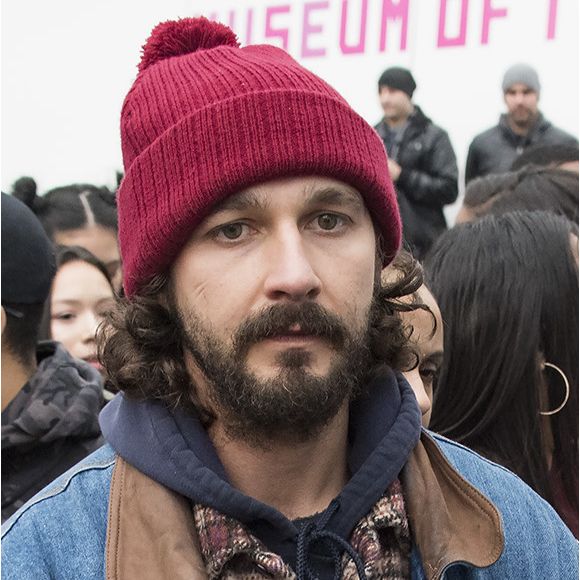 Shia Labeouf au musée Moving Picture à New York, le 20 janvier 2017