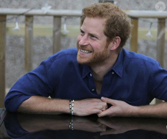 Le prince Harry à Leeds le 7 juillet 2017