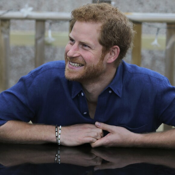 Le prince Harry à Leeds le 7 juillet 2017