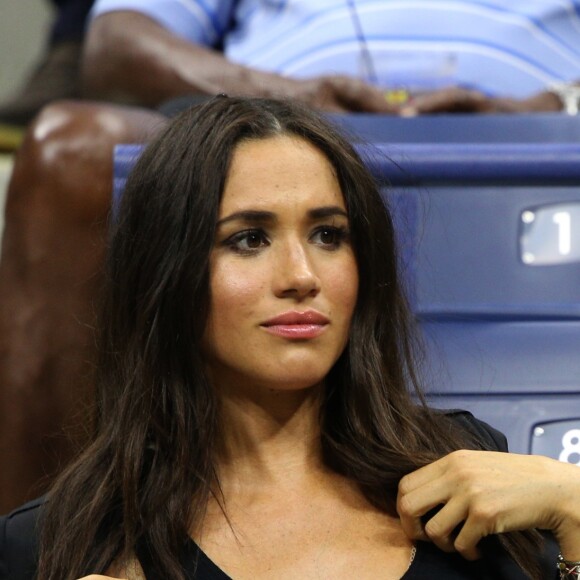 Meghan Markle lors du dixième jour de l'US Open 2016 à New York, le 7 septembre 2016.