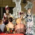 Défilé Dolce &amp; Gabbana, collection "Alta Moda" (Haute Couture) à Palerme. Le 7 juillet 2017. Photo par Guglielmo Mangiapane/LaPresse/ABACAPRESS.COM