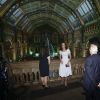 Kate Middleton, duchesse de Cambridge, lors de la réouverture du Hintze Hall au Musée d'Histoire Naturelle de Londres, le 13 juillet 2017.