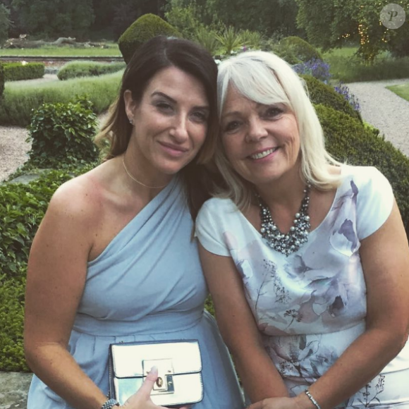 Joanne Beckham avec sa belle-mère le 26 juin 2017