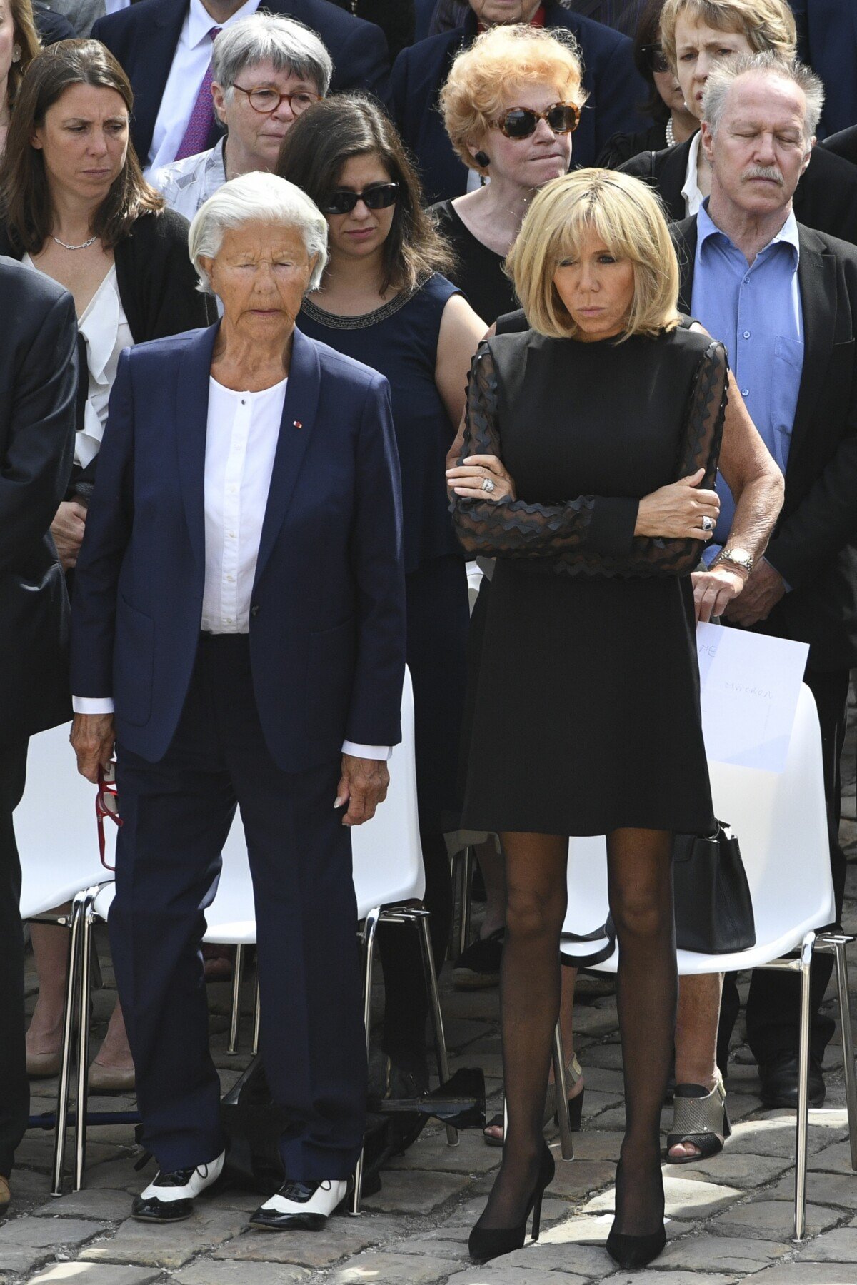 Photo La famille et les proches, Monique Pelletier, Brigitte Macron