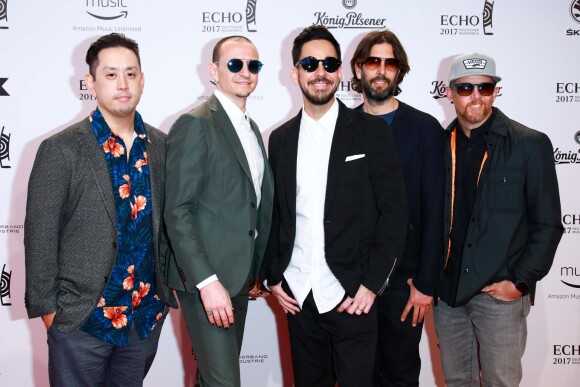 Linkin Park aux "2017 Echo Awards" à Messe Berlin, le 6 avril 2017.