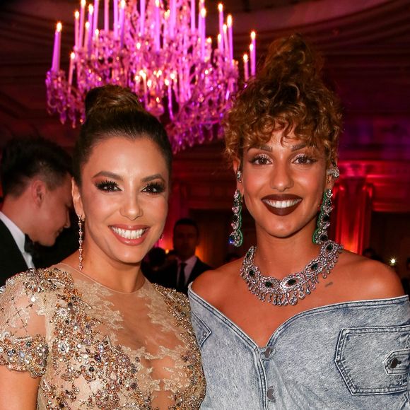 Exclusif - Tal et Eva Longoria lors de la 8ème édition du dîner du Global Gift Gala à l'hôtel Four Seasons George V à Paris, France, le 16 mai 2017.© Dominique Jacovides/Bestimage