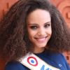 Alicia Aylies (Miss France 2017) au village lors des internationaux de France de Roland Garros à Paris, le 1er juin 2017. © Dominique Jacovides - Cyril Moreau/ Bestimage Celebrities at the village during the Roland Garros 2017 French Open in Paris, on June 1, 2017.01/06/2017 - Paris