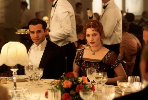 Billy Zane et Kate Winslet dans Titanic en 1997