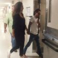 Marc Anthony vient de perdre sa mère. Il était allé lui rendre visite à l'hôpital avec sa nouvelle chérie Raffaela - Photo publiée sur Instagram, le 25 juillet 2017