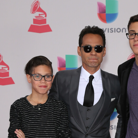 Marc Anthony lors du photocall des arrivées de la 17ème soirée des "Latin Grammy Awards" au T-Mobile Arena à Las Vegas, Nevada, Etats-Unis, le 17 novembre 2016. © MJT/AdMedia/Zuma Press/Bestimage
