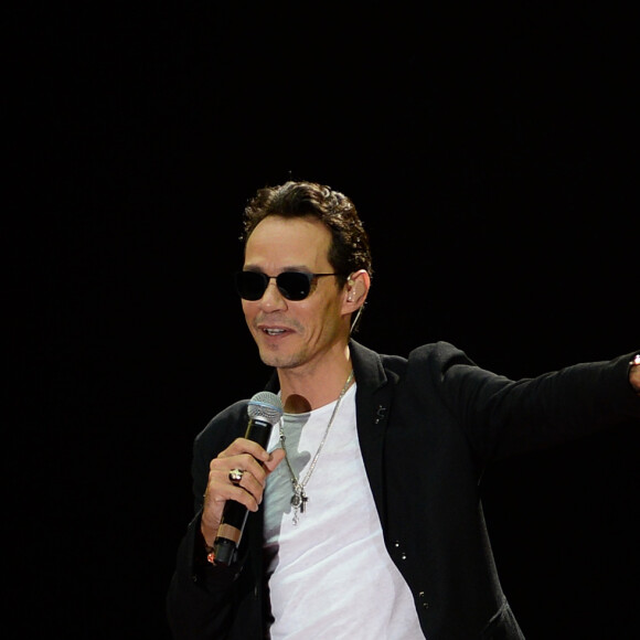 Marc Anthony et Gente de Zona lors du concert de soutien à Hillary Clinton à Miami le 29 octobre 2016