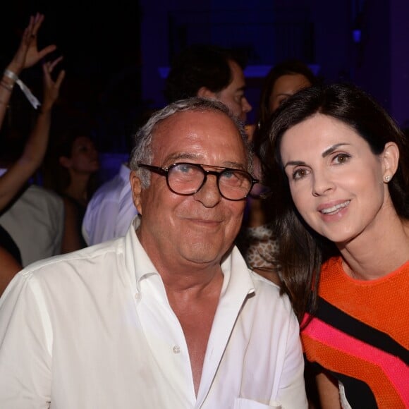 Exclusif - Daniel Hechter et Caroline Barclay - Soirée de la Summer Party des 50 ans du Byblos et des Caves du Roy à Saint-Tropez le 23 juillet 2017. © Rachid Bellak/Bestimage