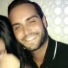 Nikola Lozina (Les Marseillais VS Le reste du monde) et une bimbo en boîte à Marbella, le 23 juillet 2017.