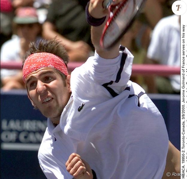 Jérôme Golmard lors des masters de Tennis en 2000