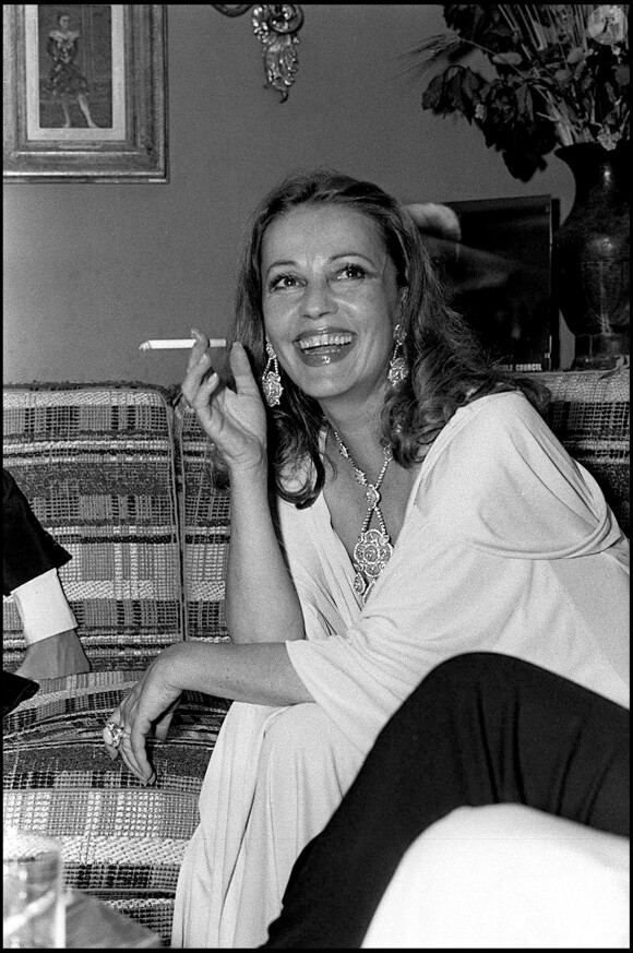 Jeanne Moreau au Festival de Cannes 1976.