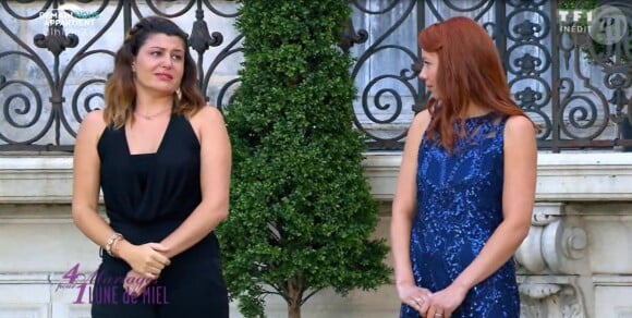 Lydia a agacé ses concurrentes dans "4 mariages pour 1 lune de miel" sur TF1, vendredi 28 juillet 2017.