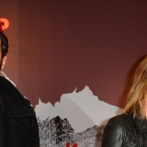 Maxim Nucci (Yodelice) et sa compagne Isabelle Ithurburu - Avant-première du film "Rock'n Roll" au Pathé Beaugrenelle à Paris le 13 février 2017. © Coadic Guirec / Bestimage