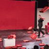 Exclusif - Michel Drucker sur scène pour son one man show "Seul...avec vous" lors du Festival de Ramatuelle le 4 aout 2017. © Cyril Bruneau / Festival de Ramatuelle / Bestimage