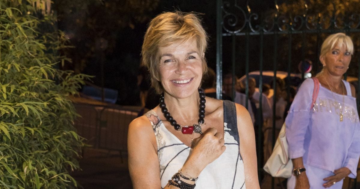 Michel La Rosa Et Véronique Jannot Exclusif - Véronique Jannot - Michel Drucker sur scène pour son one man