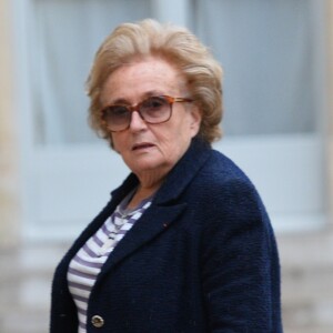 Bernadette Chirac au palais de l'Elysée, à Paris le 9 octobre 2013.