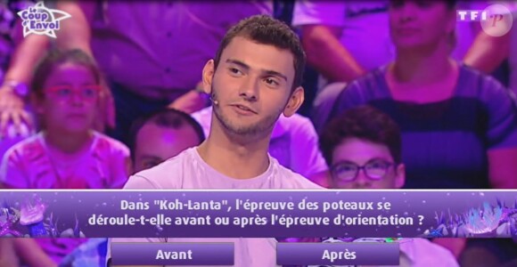 Romain (12 coups de midi) a avoué vouloir participer à "Koh-Lanta" sur TF1.