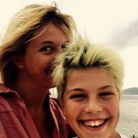 Flavie Flament : Tendre photo avec son fils Enzo Castaldi à Ibiza