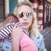 Camille Seydoux poste des photos de sa fille Ava Bella, née le 30 juin 2017.