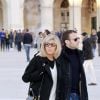 Emmanuel Macron et sa femme Brigitte Macron (Trogneux) se promènent sur les docks de Lisbonne, le 25 décembre 2016. Ils sont arrivés dimanche après-midi pour quelques jours de vacances à Lisbonne.