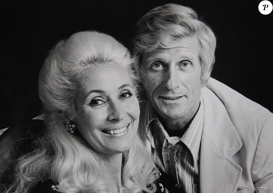 Jacqueline Monsigny et son mari Edward Meeks, photo d&#039;archives.