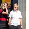 Exclusif - Ellen DeGeneres et sa femme Portia de Rossi se promènent à Los Angeles le 20 juin 2017.