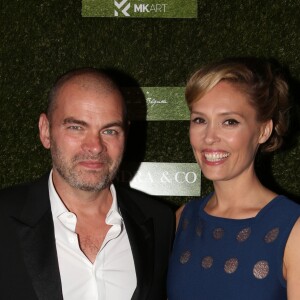 Exclusif - Clovis Cornillac et sa femme Lilou Fogli, lors de la soirée "Sandra and Co" pendant le 70e Festival International du film de Cannes, France, le 20 mai 2017. © Denis Guignebourg/Bestimage